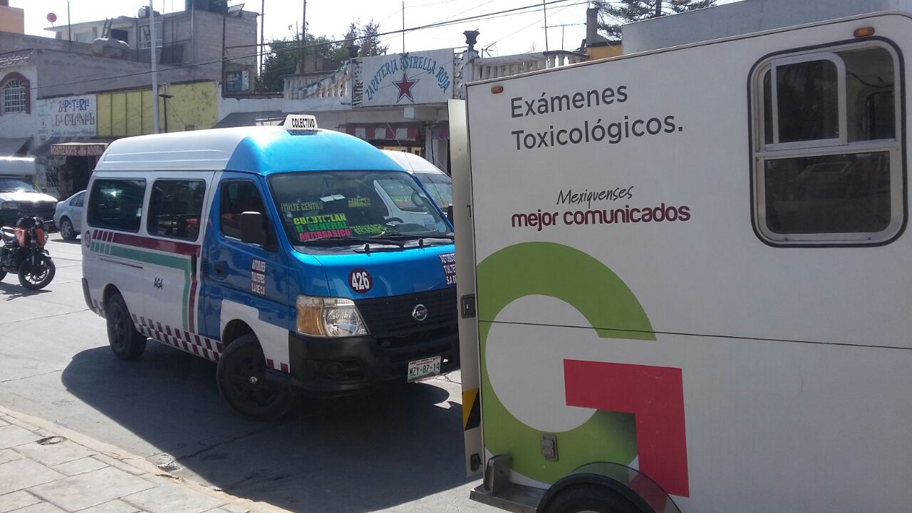 Secretaría Movilidad instala módulo para las pruebas toxicológicas.