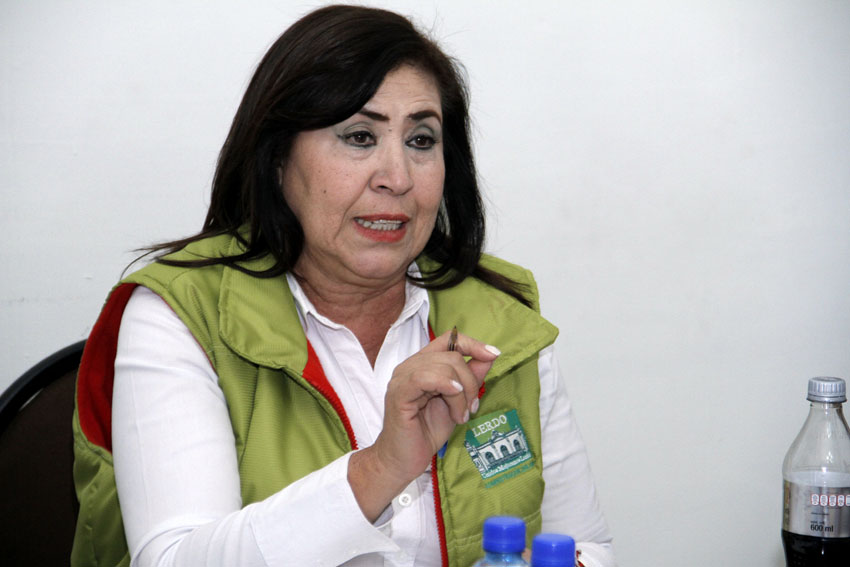 Alcaldesa María Luisa González Achem, promociona a Lerdo en la Ciudad de México para atraer inversiones.