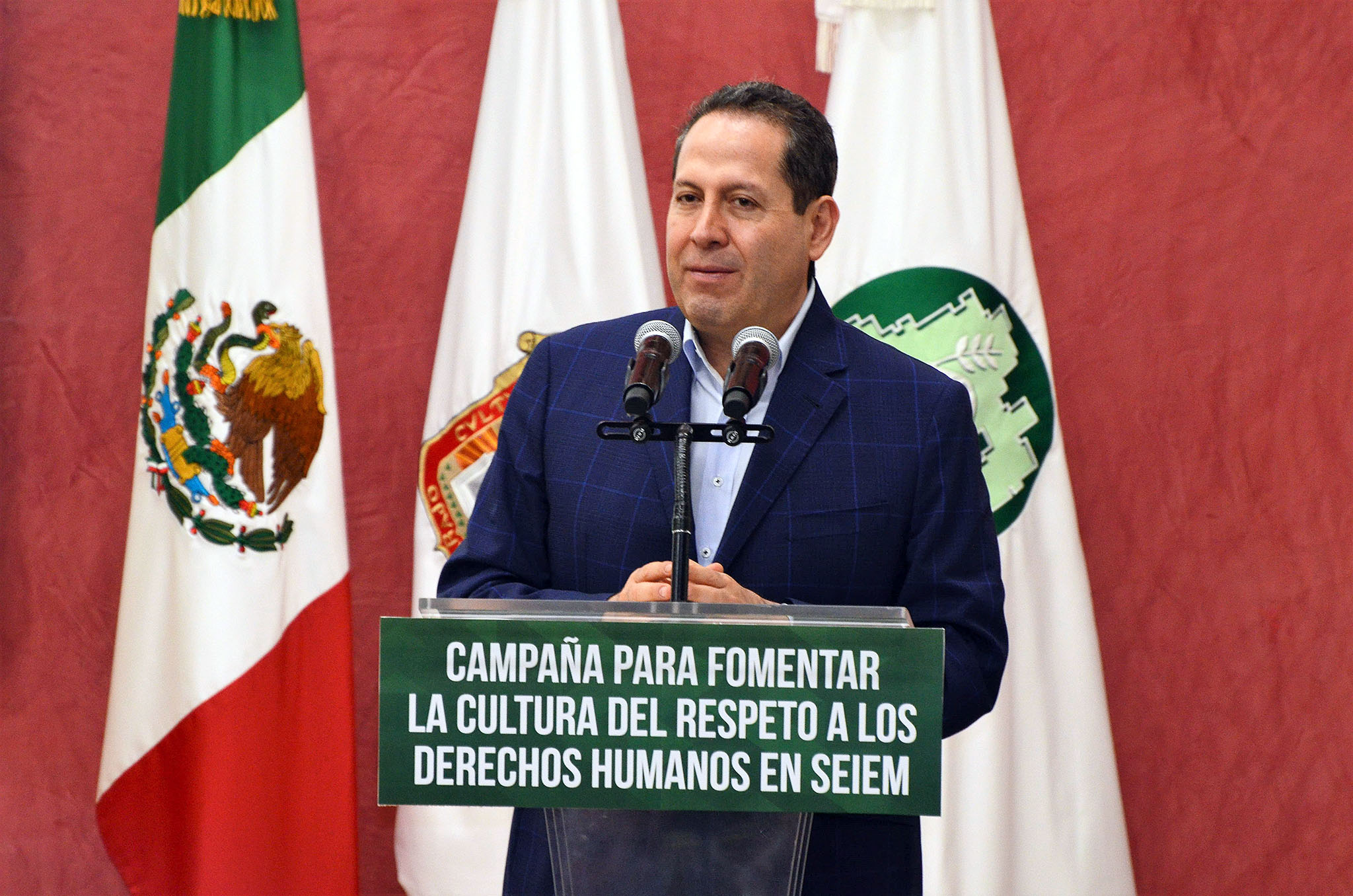 El gobernador del Estado de México, Eruviel Ávila Villegas.