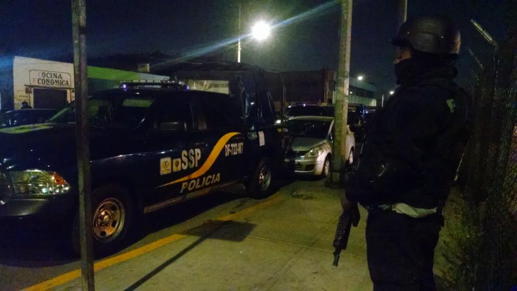 El operativo se realizó en la madrugada del jueves.
