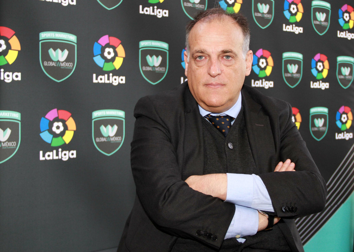 Javier Tebas, presidente de La Liga