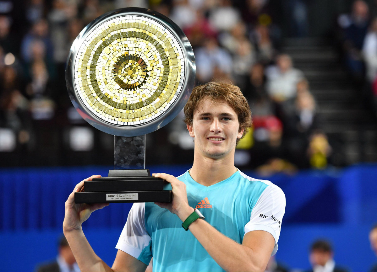 Alexander  Zverev ganó en Montpellier su segundo título como profesional