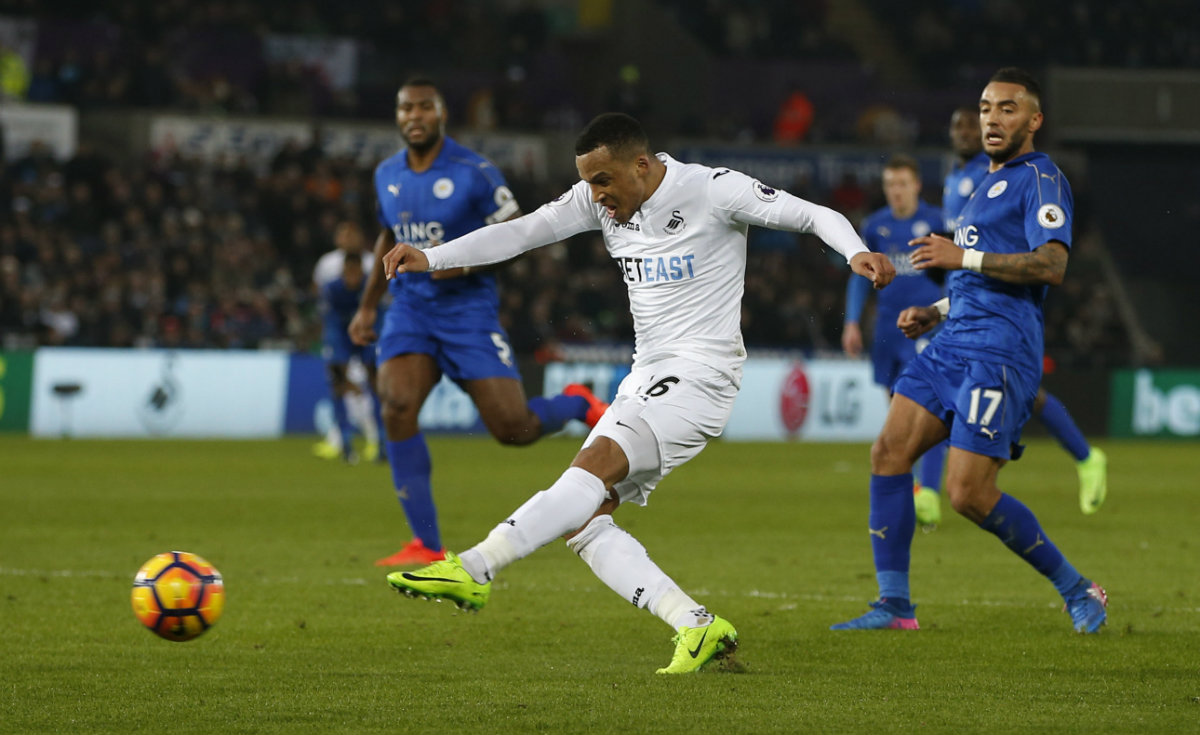 Swansea City venció al Leicester City