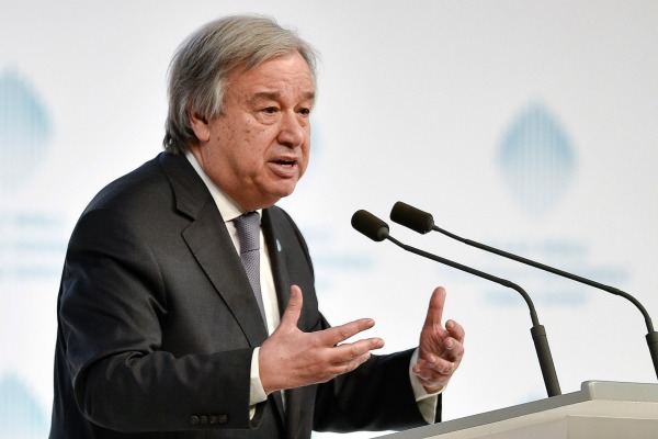 El secretario general de la ONU, António Guterres, condenó la última prueba de misil balístico de Corea del Norte.