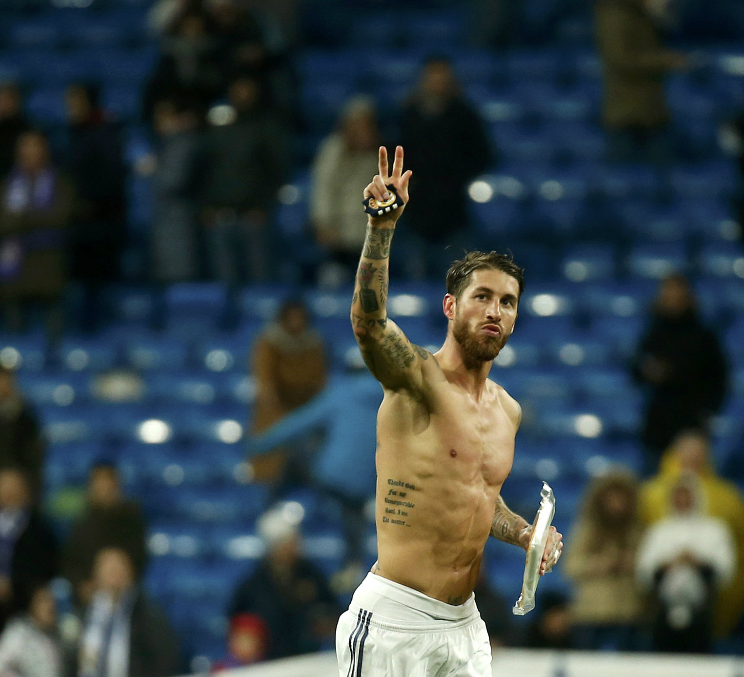 Sergio Ramos, defensor del Real Madrid 