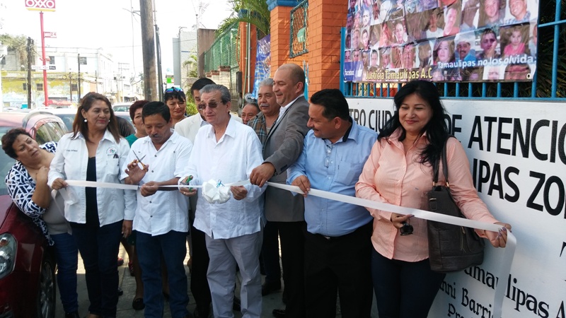 Apertura del Centro Ciudadano de Atención a Víctimas del delito en Tampico.