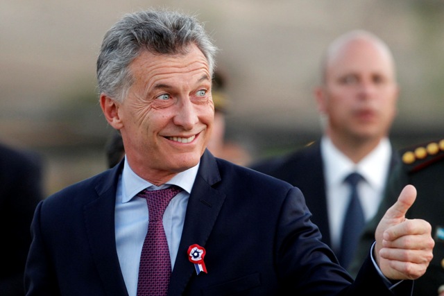 El presidente de Argentina, Mauricio Macri.