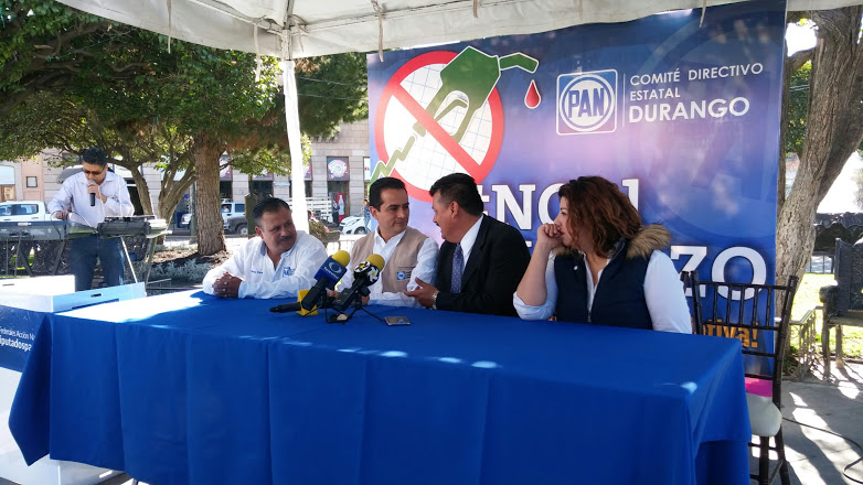 En Durango, el PAN hizo un llamado para reducir el IEPS en un 50%.