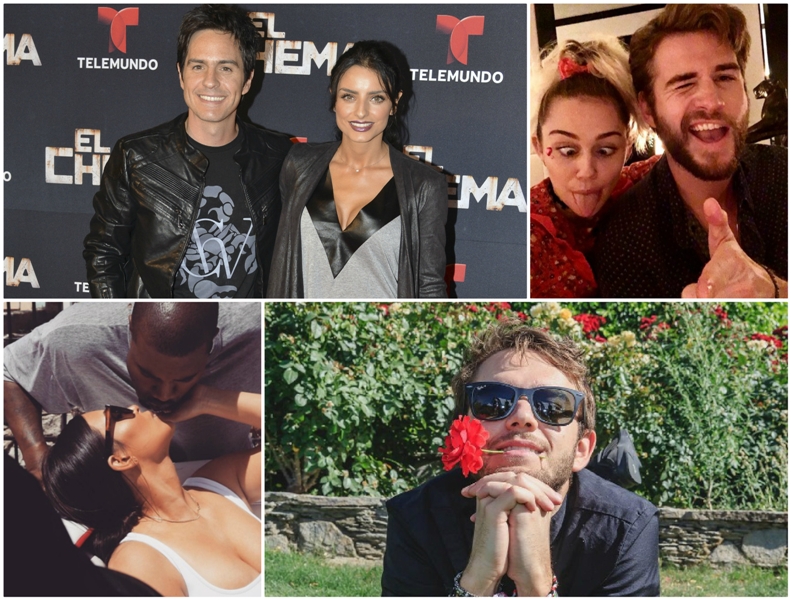 Famosos celebran San Valentín en Instagram.