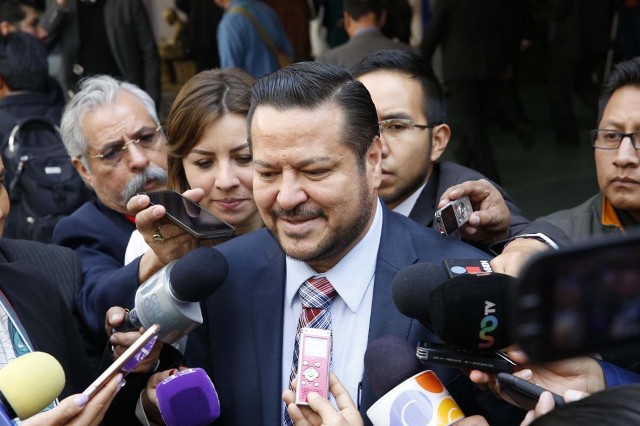 Fernando Herrera, el coordinador del PAN en el Senado dijo que Gerónimo Gutiérrez tiene un perfil a la altura de las circunstancias frente a EU.