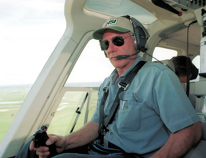 Harrison Ford sufrió un percance aéreo. 