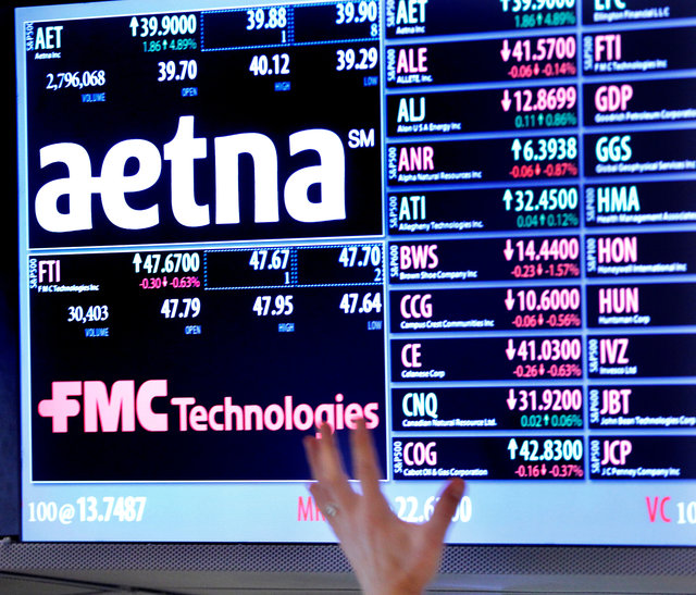 La aseguradora Aetna.