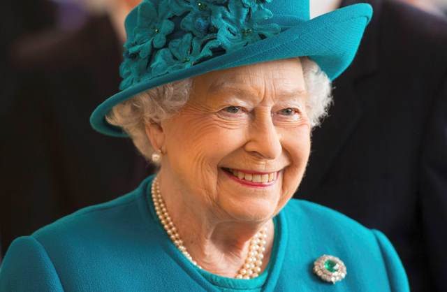 La reina Isabel II.