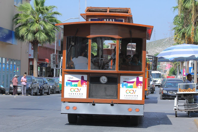 En Torreón, la OCV realiza recorridos turísticos en el Tranvía.