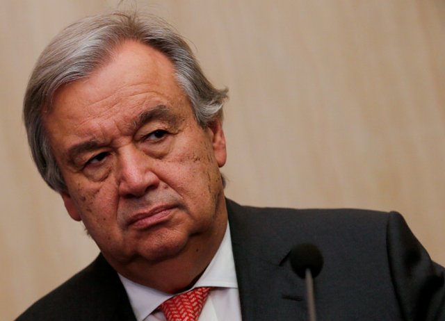 António Guterres, secretario general de la ONU.