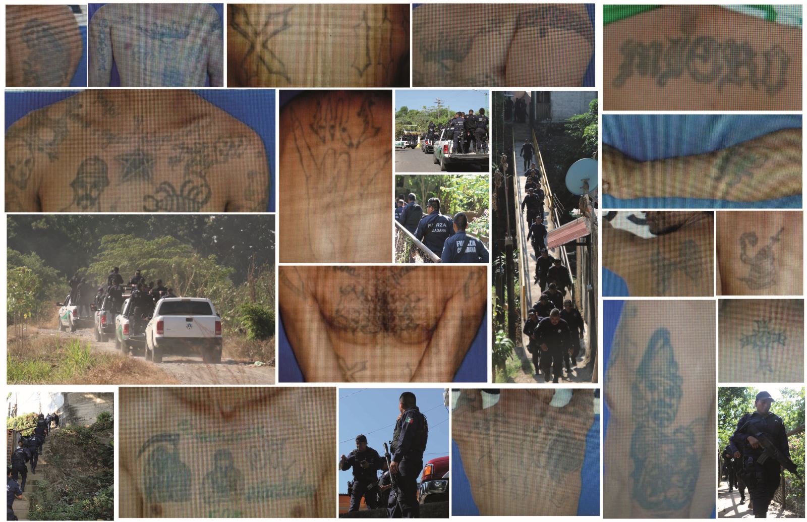Los 103 detenidos cometieron delitos del fuero común, así como faltas administrativas.
