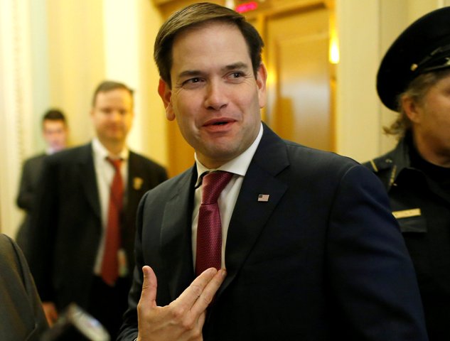 Marco Rubio fue rival de Trump en la elecciones primarias del Partido Republicano.