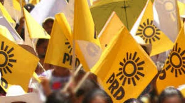 Banderas del PRD.
