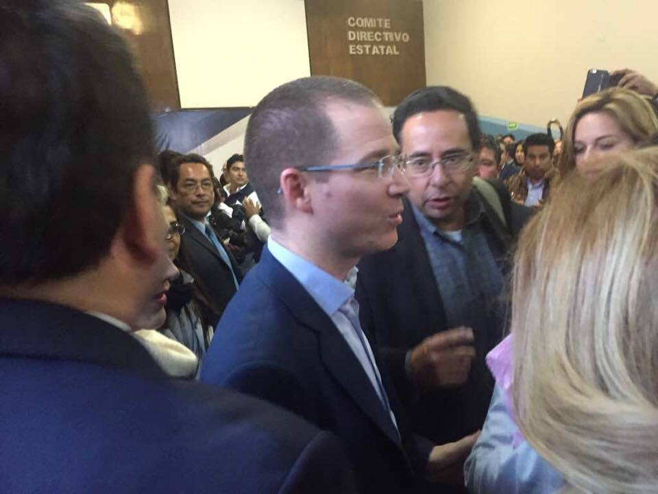 Ricardo Anaya, dirigente del PAN.