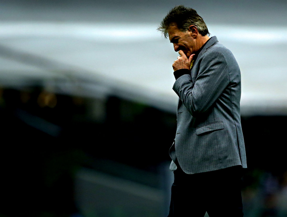 Ricardo La Volpe, técnico del América. 