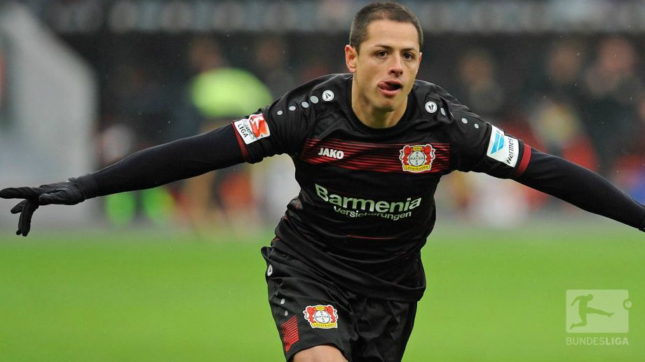 'Chicharito' marca doblete en la victoria del Bayer Leverkusen