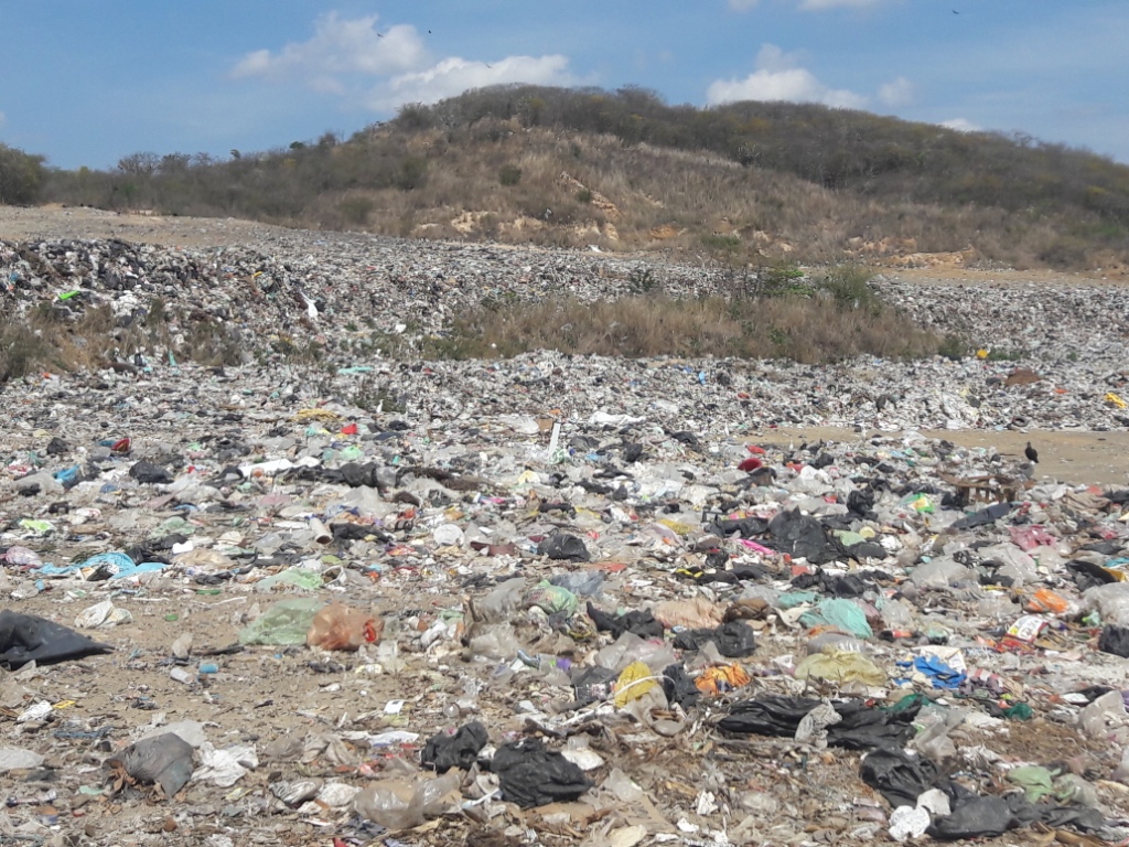 El cuerpo fue localizado por una persona dedicada a separar la basura.