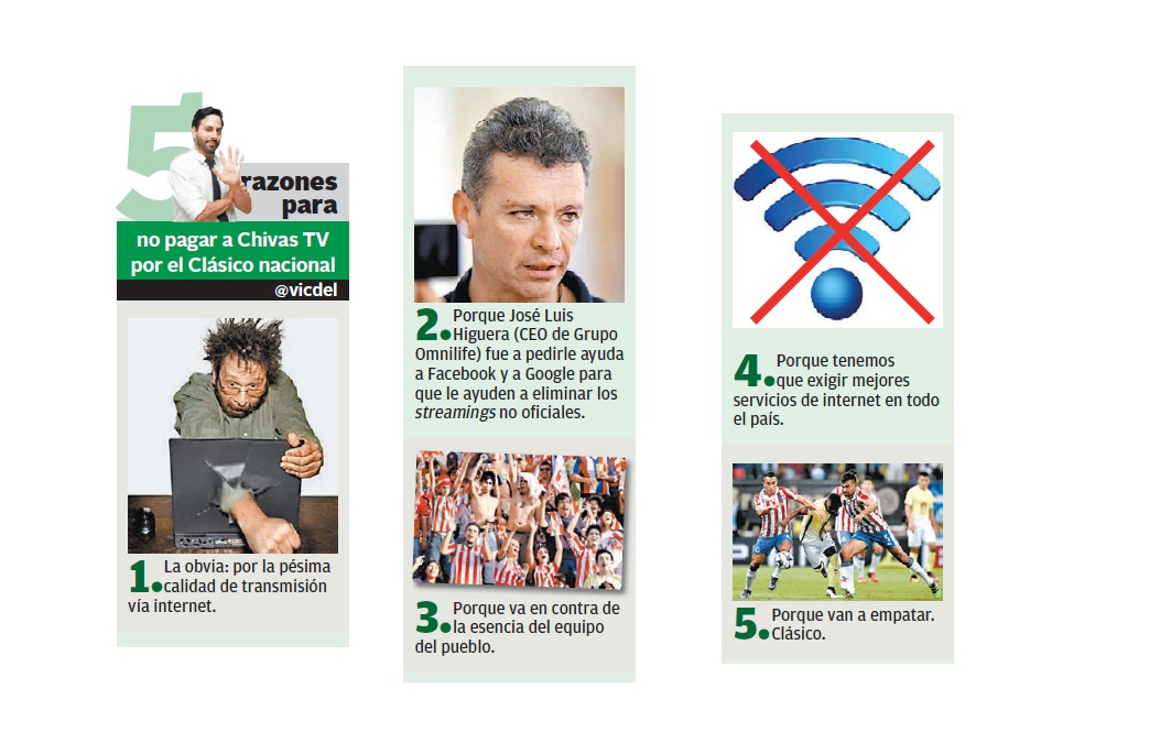 Las 5 razones de Víctor Delgadillo 