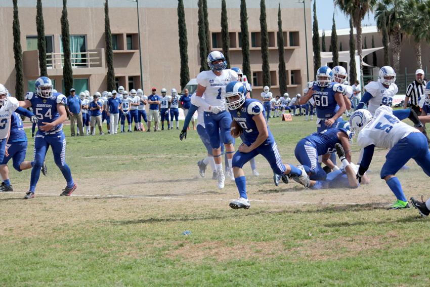 Borregos Laguna se impuso ante el ITESM Chihuahua, con un marcador de 86 a 14 puntos.