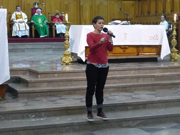 La activista Cristina Auerbach pidió que no se olvide a los mineros de pasta de conchos.