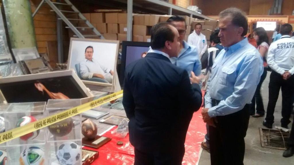 La bodega con los objetos de Javier Duarte estaba ubicada en Córdoba.