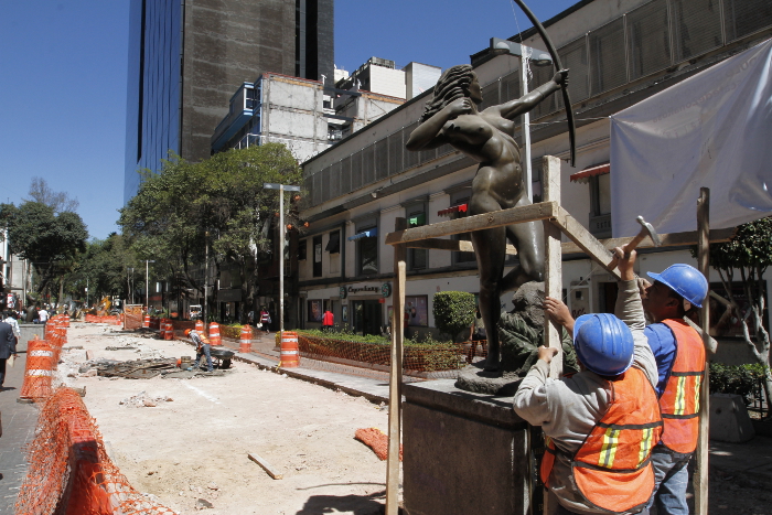 Enchulan la Zona Rosa