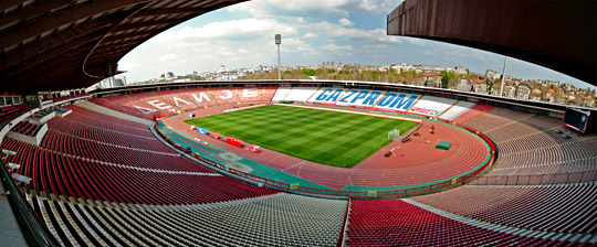 Estadio del Estrella Roja de Belgrado
