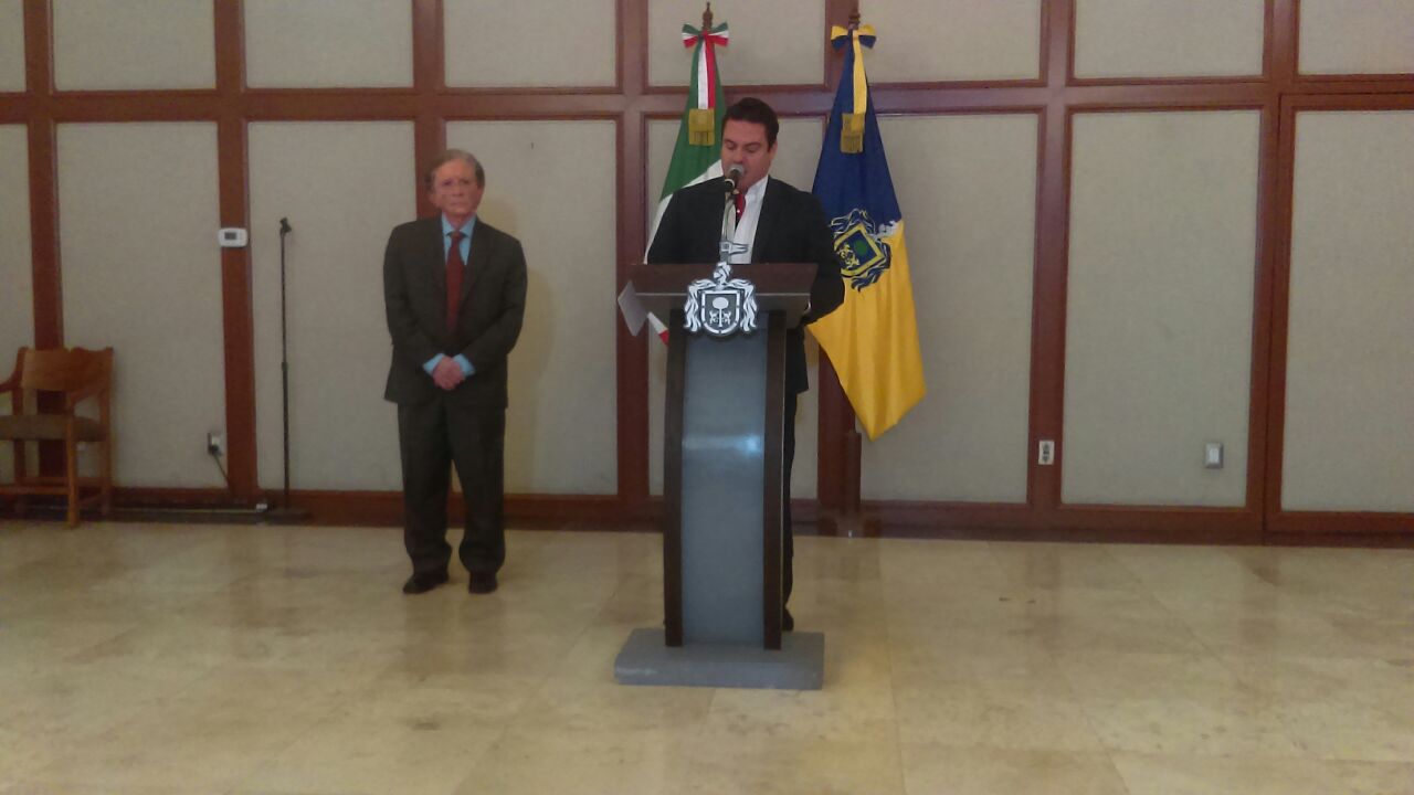Jorge Aristóteles Sandoval, destacó esta mañana los resultados positivos que arrojó la gira al Silicon Valley, California