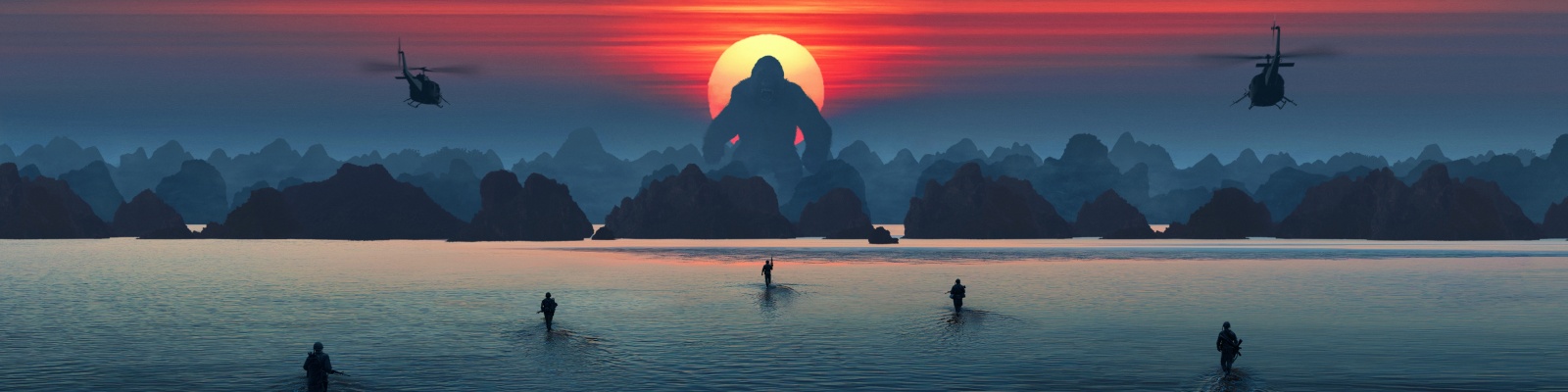 Kong: el simio gigante en imágenes.