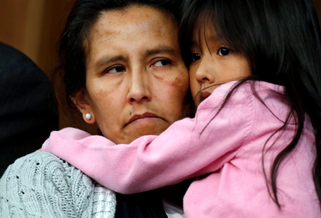 Jeanette Vizguerra permanece refugiada en una iglesia de Denver, para evitar la deportación. 