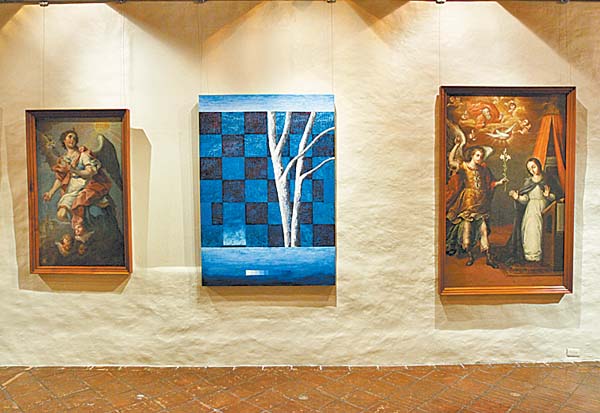 En la muestra serán incluidas 18 pinturas de artes sacro novohispano de los siglos XVII y XVIII, que dialogarán con las nuevas piezas.