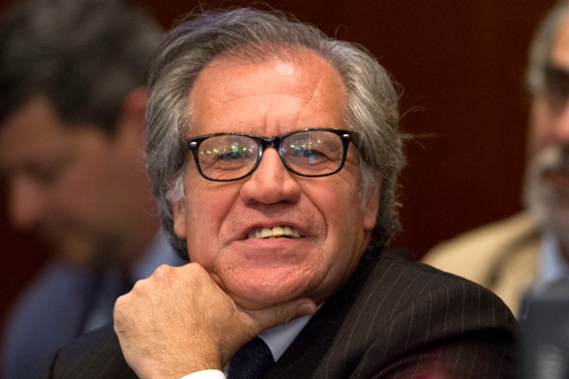 El secretario general de la Organización de Estados Americanos (OEA), Luis Almagro.