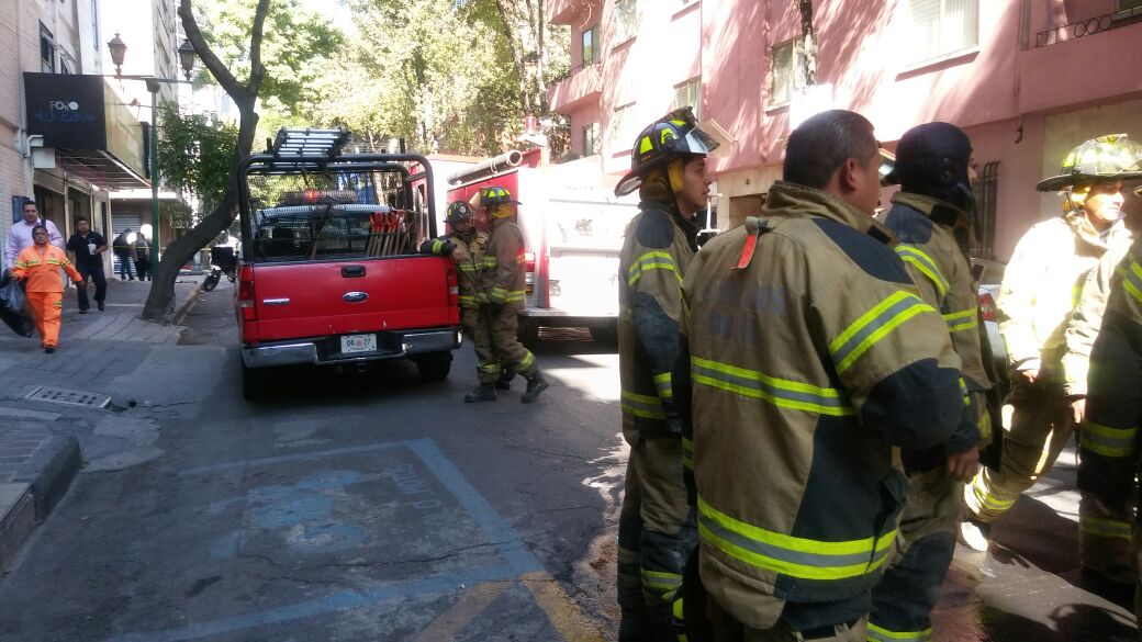 El personal de Protección Civil acordonó la zona por 45 minutos.