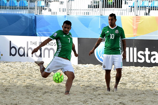 El Tri de playa avanzó a Cuartos de Final del Premundial de Bahamas.