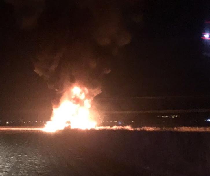 El incendio se dio durante la madrugada de este viernes.