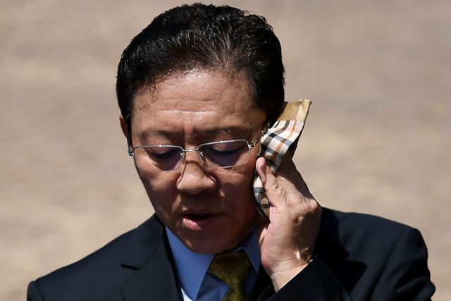 Kang Chol, embajador de Corea del Norte en Malasia.