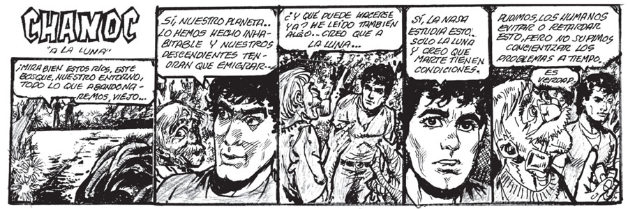 Chanoc: "A la luna"