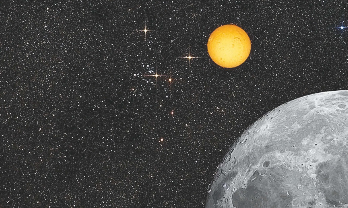 La imagen de hoy es una composición con tres de mis imágenes, buscando honrar esta excelente noticia del ámbito de la astronomía.