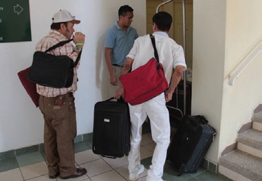 Los hoteles apenas se ocupan al 30 por ciento.