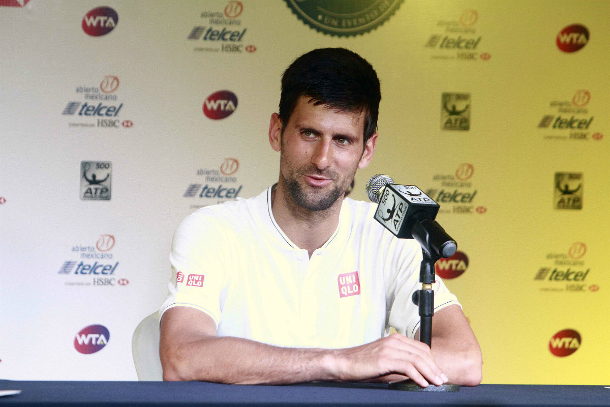 Novak Djokovic, tenista serbio