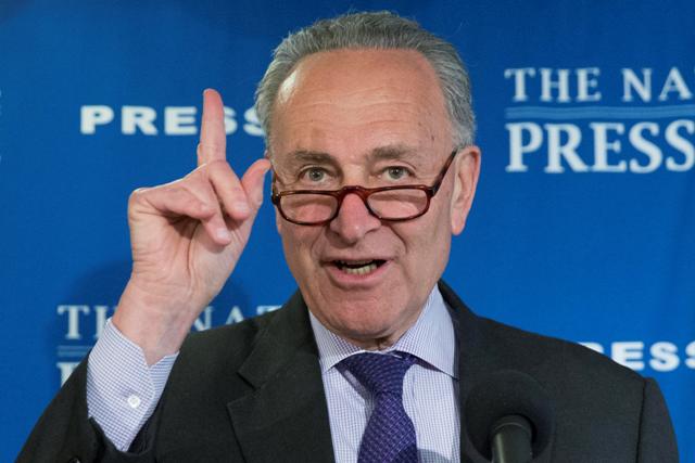 El líder de los demócratas en el Senado, Chuck Schumer.