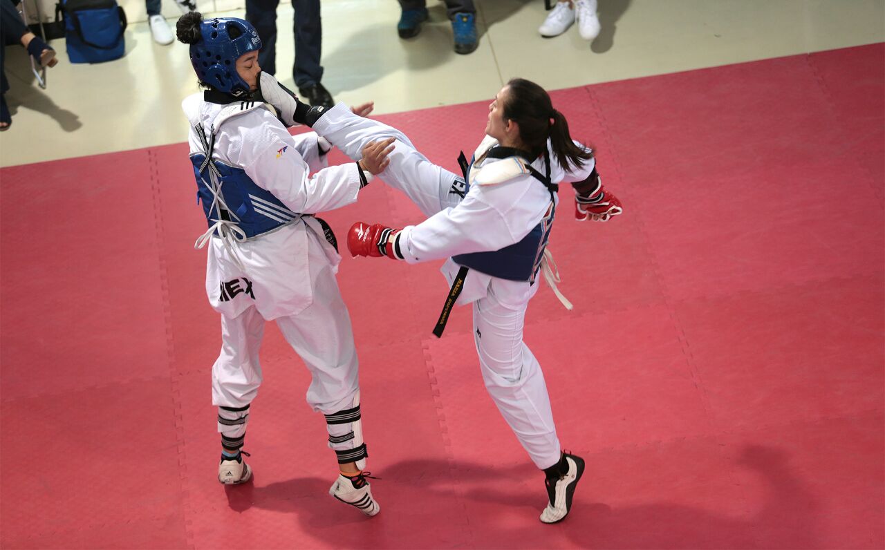 María Espinoza, taekwondoín mexicana