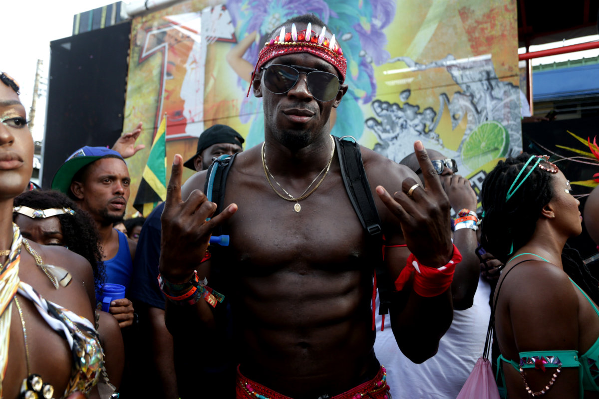 Bolt gozó el carnaval en TyT
