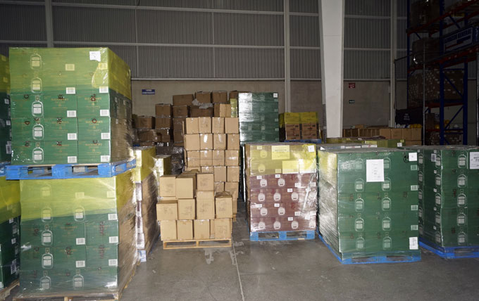 La mercancía robada está valuada en más de 50 millones de pesos.