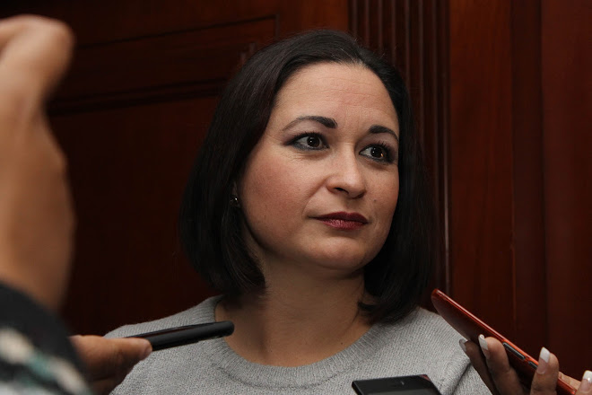 María Eugenia Villarreal, presidente de la OCV Laguna.